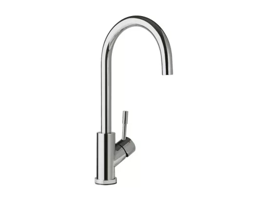 Robinet cuisine VILLEROY ET BOCH Umbrella acier massif poli