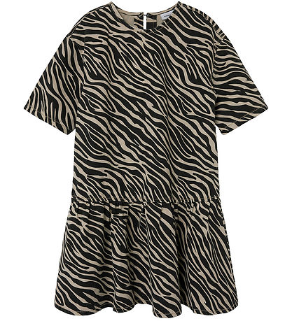 Name It Kleid - Denim - NkfZebra - Cerment/BlackZebra