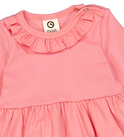 Müsli Kleid - Rib - Cozy Ich - Kaugummi