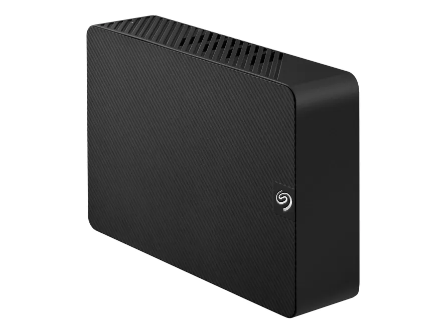 Seagate Expansion STKP10000400 - Harddisk - 10 TB - ekstern (stationær) - USB 3.0 - sort - med Seagate Rescue Data Recovery