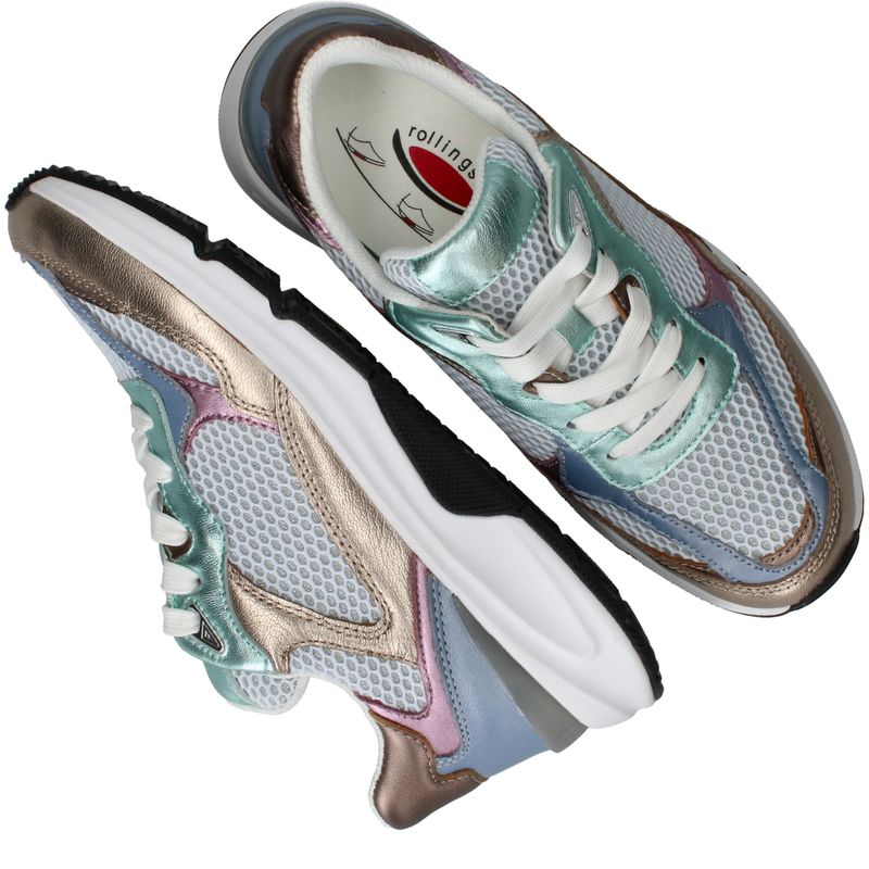 Gabor Rollingsoft Sneakers Kleurloos Dames