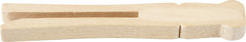 Tøjklemmer - L 9,5 CM - B 1,4 CM - 6 Stk