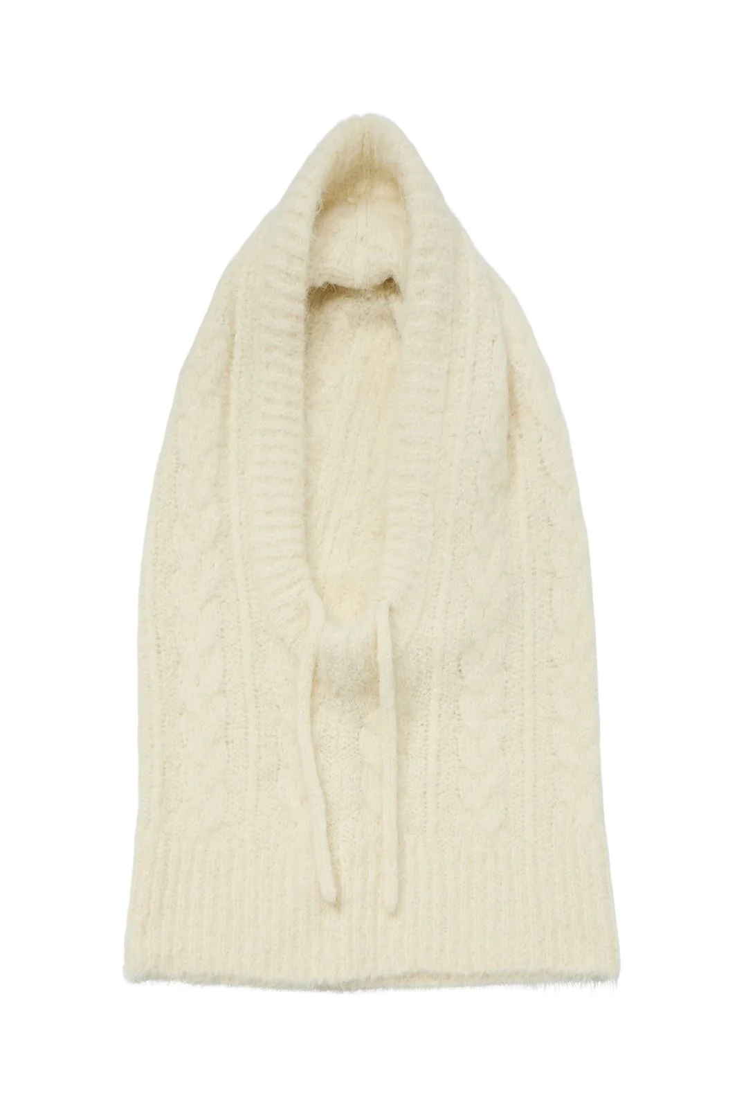 Object Objmilu Cable Knit Balaclava 4668598 sandshell