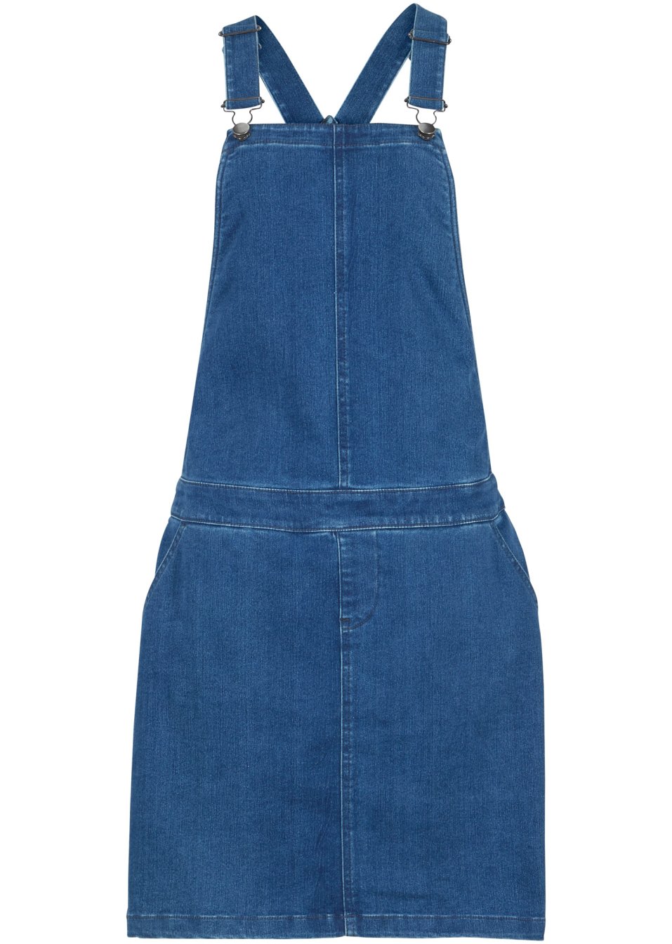Robe en jean style salopette, super-soft