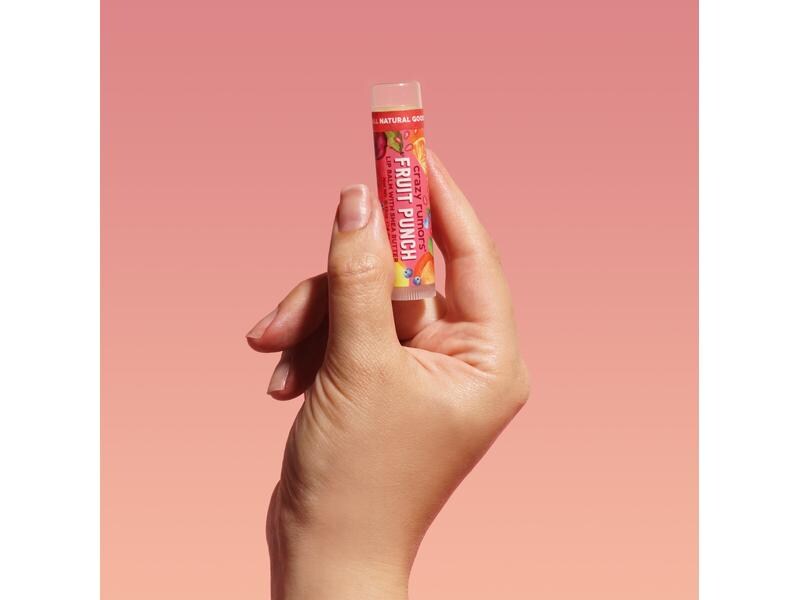 Crazy Rumors Lippenbalsam Fruit Punch 4.4 ml Natürliche und vegane Lippenpflege mit Fruchtpunsch-Duft
