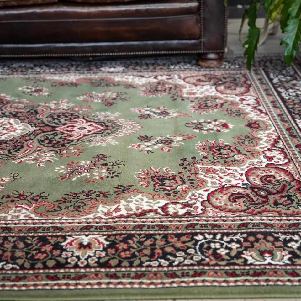 Interieur05 Eva Interior vintage Vloerkleed nain Perzisch Groen - 80 x 150 cm