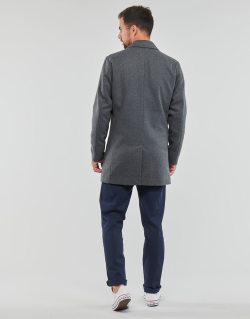 Jack & Jones - JJTOMMY WOOL COAT - Gris