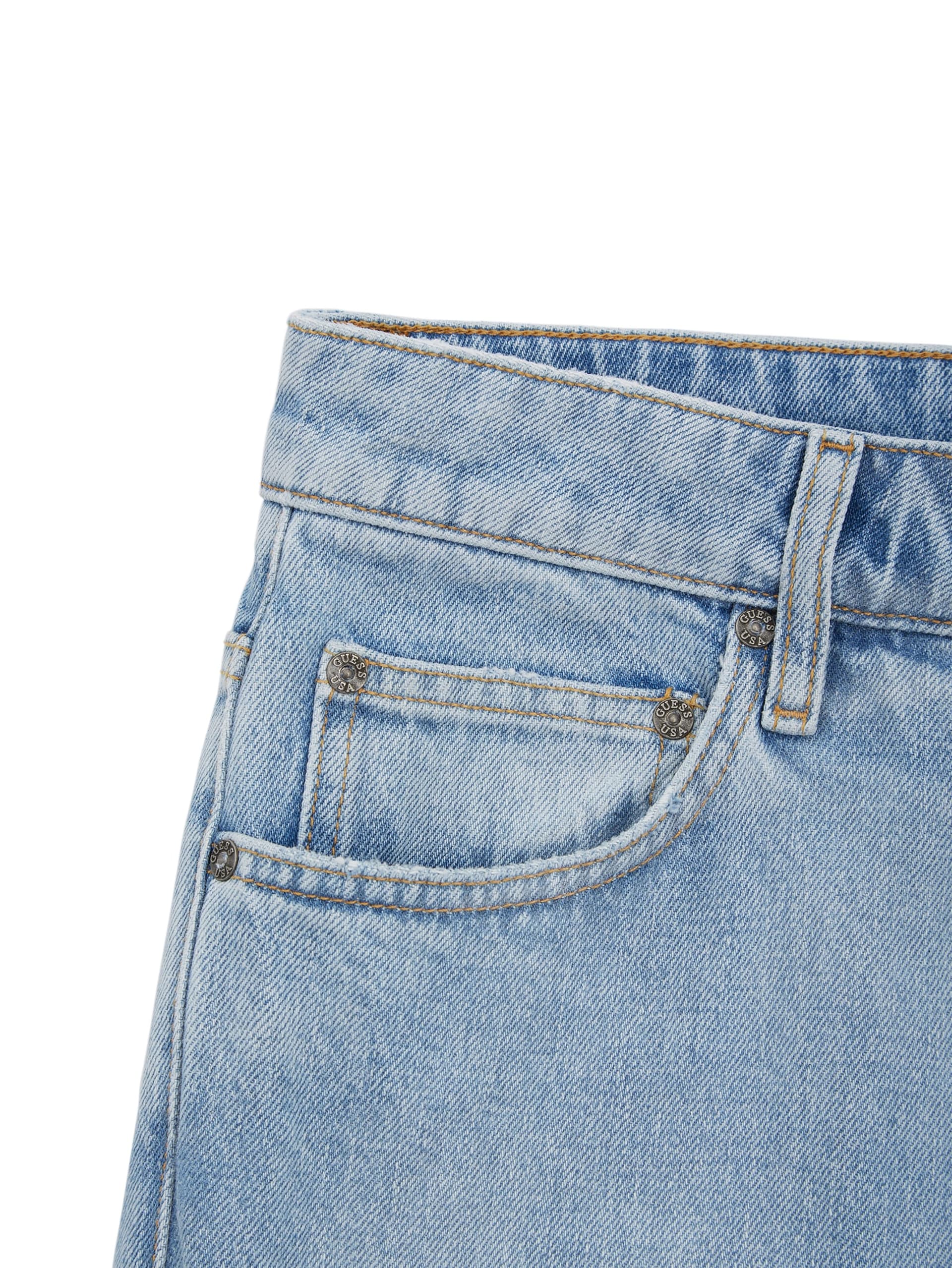Calça jeans reta índigo