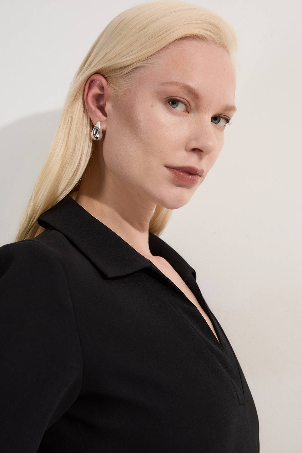 KarenMillen Combinaison ajustée souple à plis et ceinture