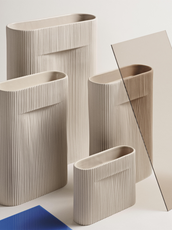 Muuto Ridge vaas H48 off-white