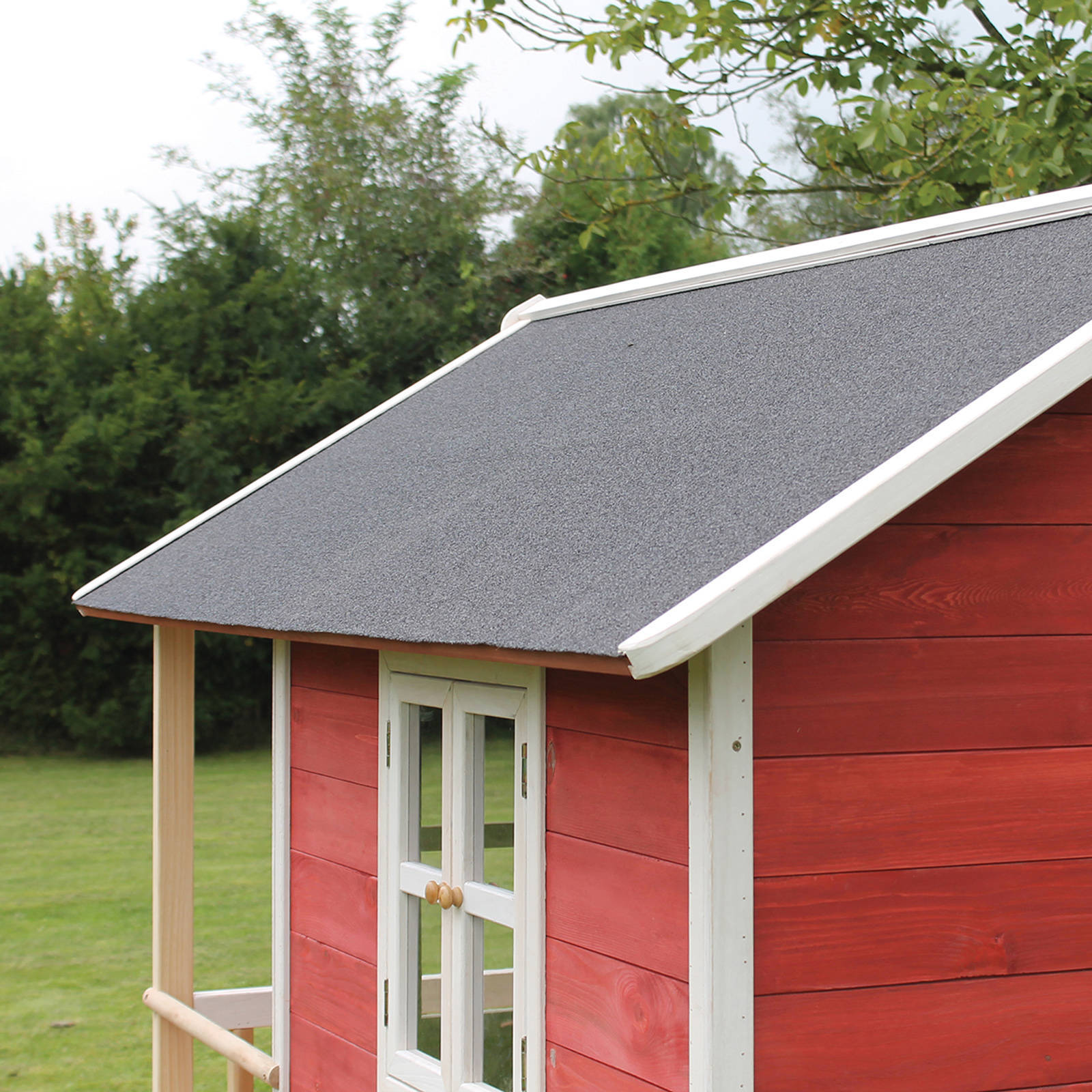 EXIT Loft 300 Loft 300 houten speelhuis - rood