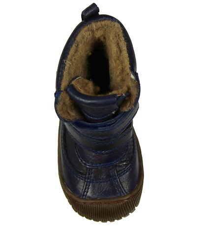Bisgaard VinterStøvler - Ellis - Tex - Navy m. For/Velcro
