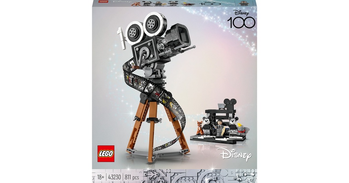 LEGODisney - Walt Disney eerbetoon – camera Constructiespeelgoed  (43230)
