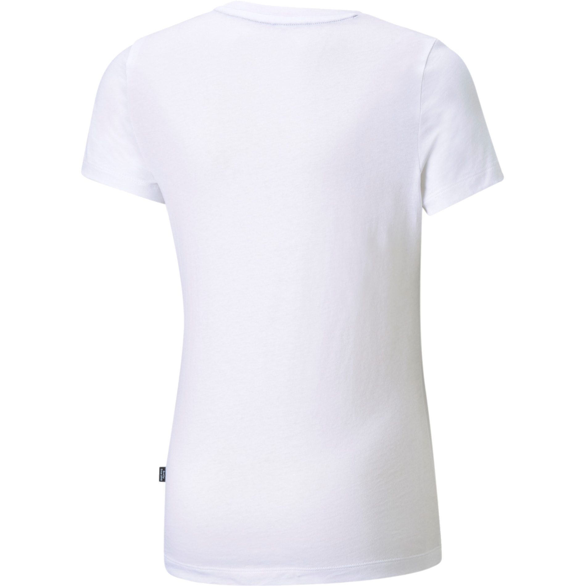 Puma Essentials Logo T-Shirt Mädchen puma white