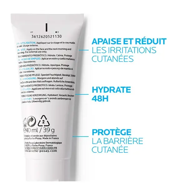 Creme hidratante anti-vermelhidão La Roche-Posay Toleriane Sensitive Rich 40ml