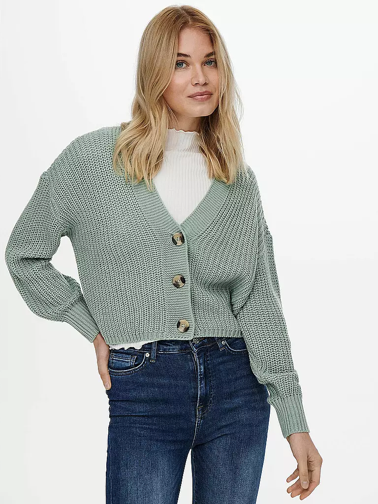 ONLY Cardigan ONLCAROL hellgrün