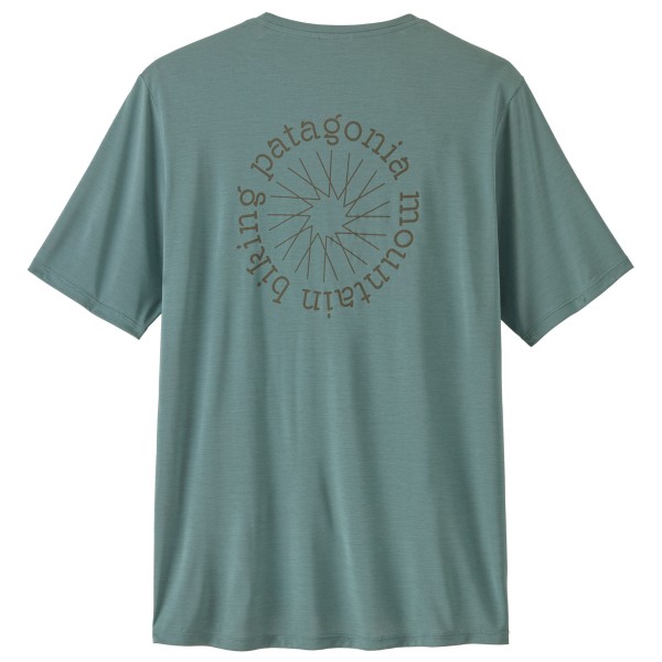 Patagonia - Cap Cool Daily Shirt Spoke Stencil - T-shirt technique