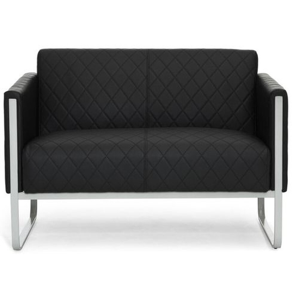 Lounge Sofa ARUBA STEP Kunstleder mit Armlehnen hjh OFFICE