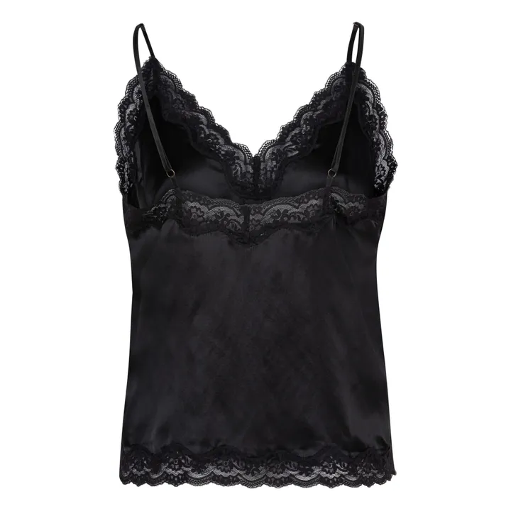 Love Stories Caraco Pip Soie | Noir
