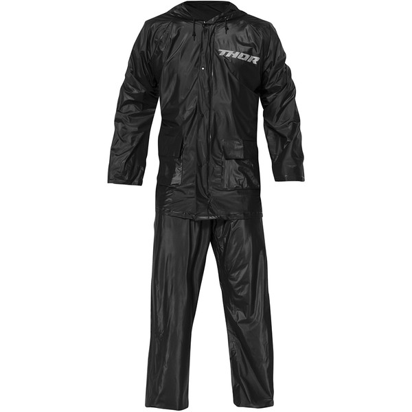 Thor Motocross - Ensemble veste et pantalon de pluie Noir