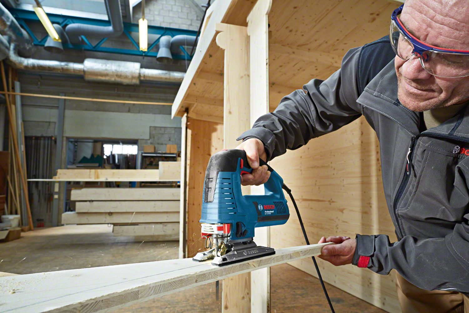 Bosch Professional GST 160 BCE Decoupeerzaag 800W in L-Boxx - 0601518000
