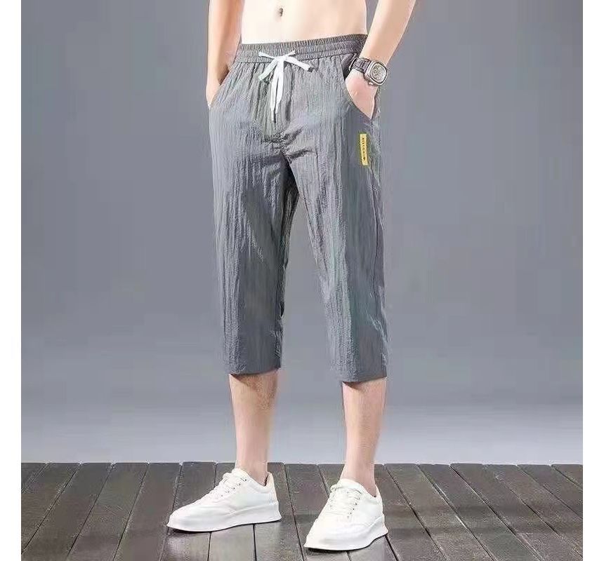 Wewewow - Laag uitgesneden, taps toelopende broek / shorts