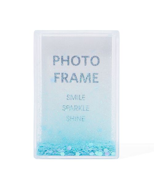 cadre photo instax mini 9.5x6.5x2.5 bleu
