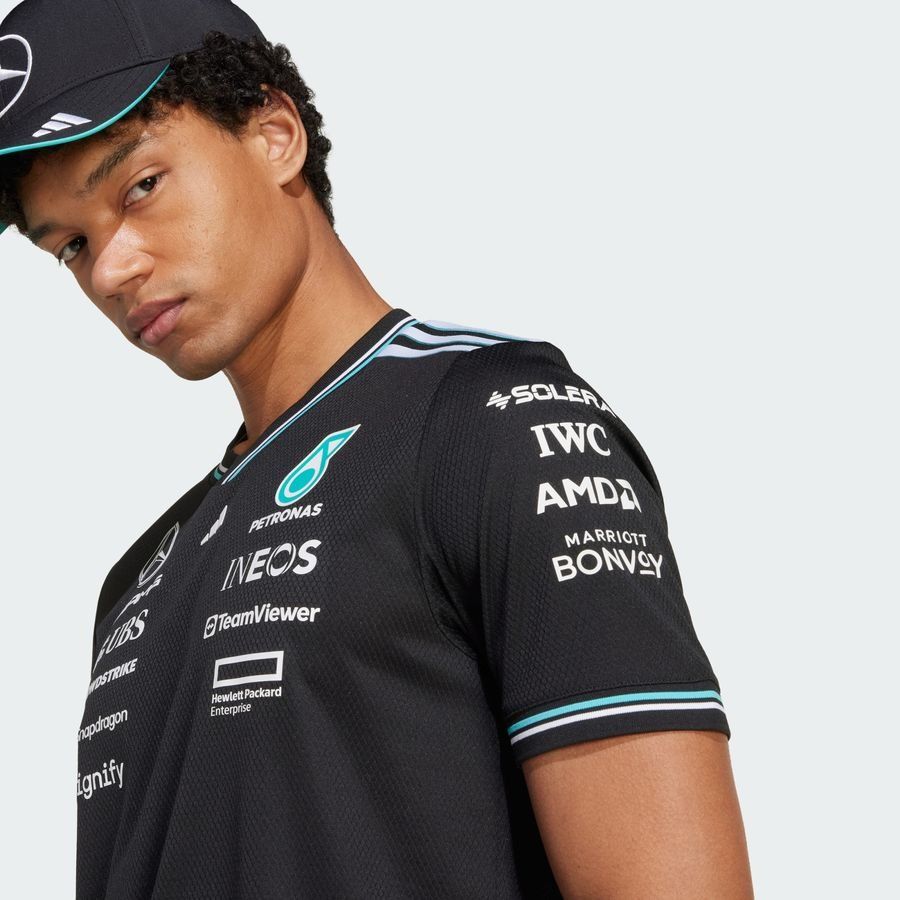 Adidas Maillot pilote noir Authentique Mercedes - AMG Petronas Formula One Team