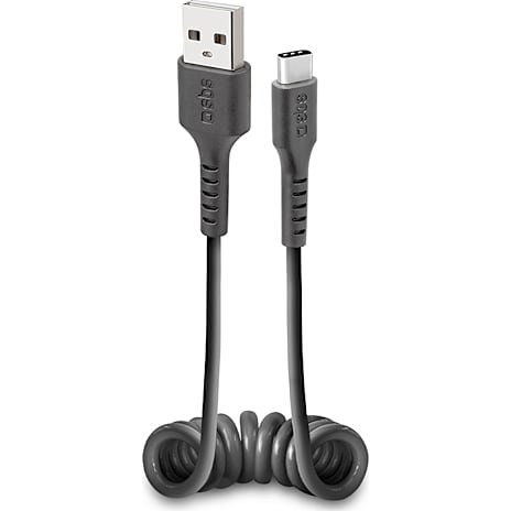 SBS USB 2.0 -C spiralkabel