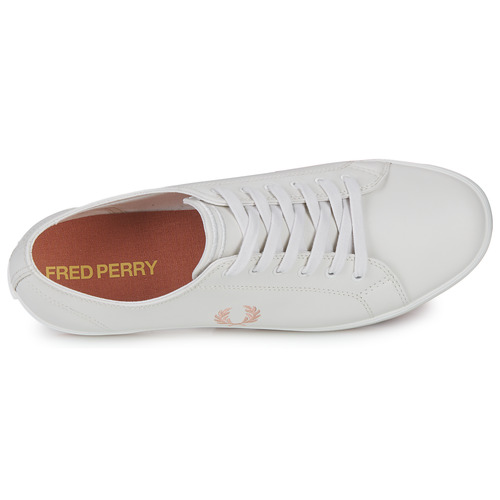 Fred Perry - KINGSTON LEATHER - Porcelaine / Rouille