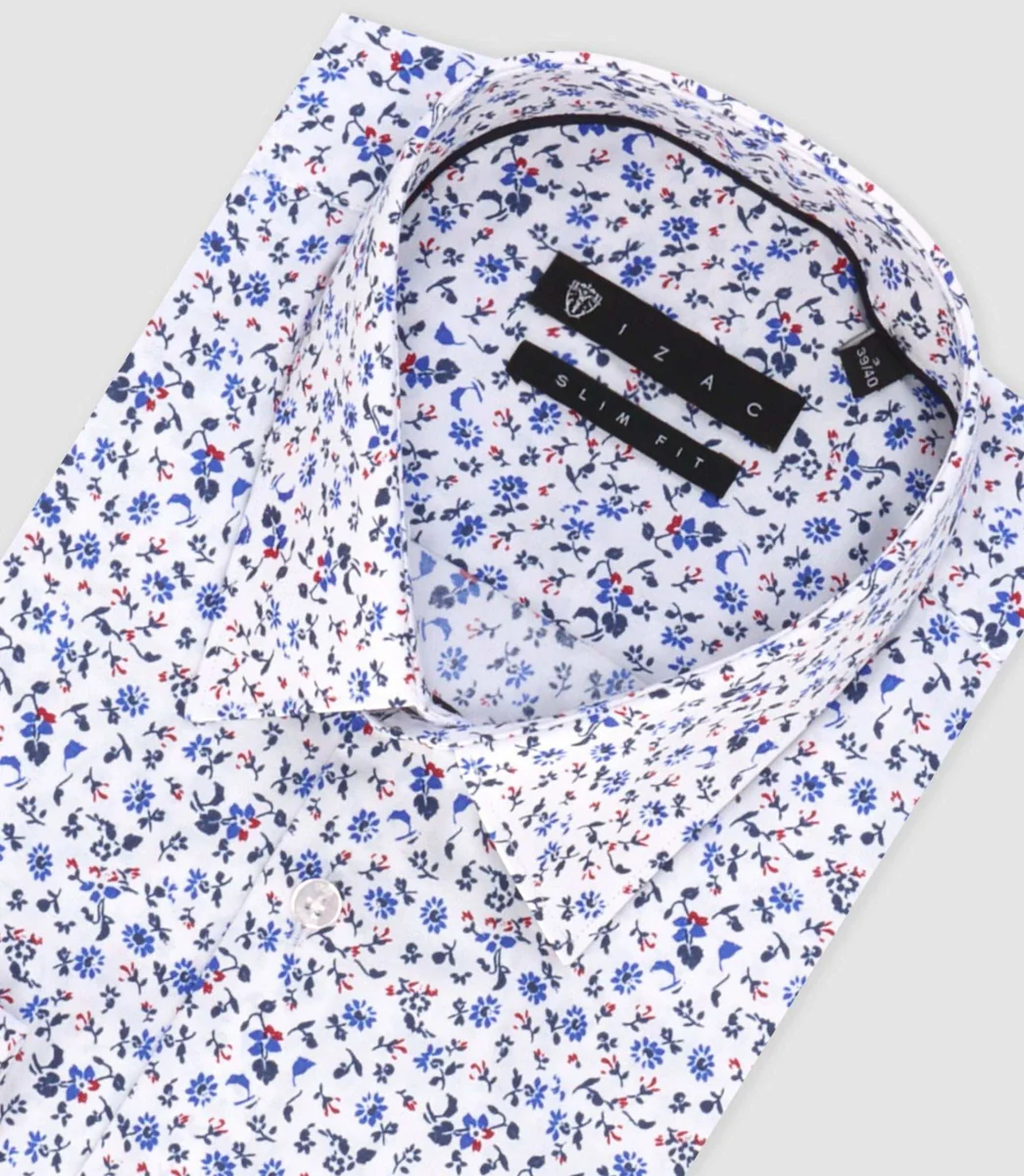 Chemise ville bleu 