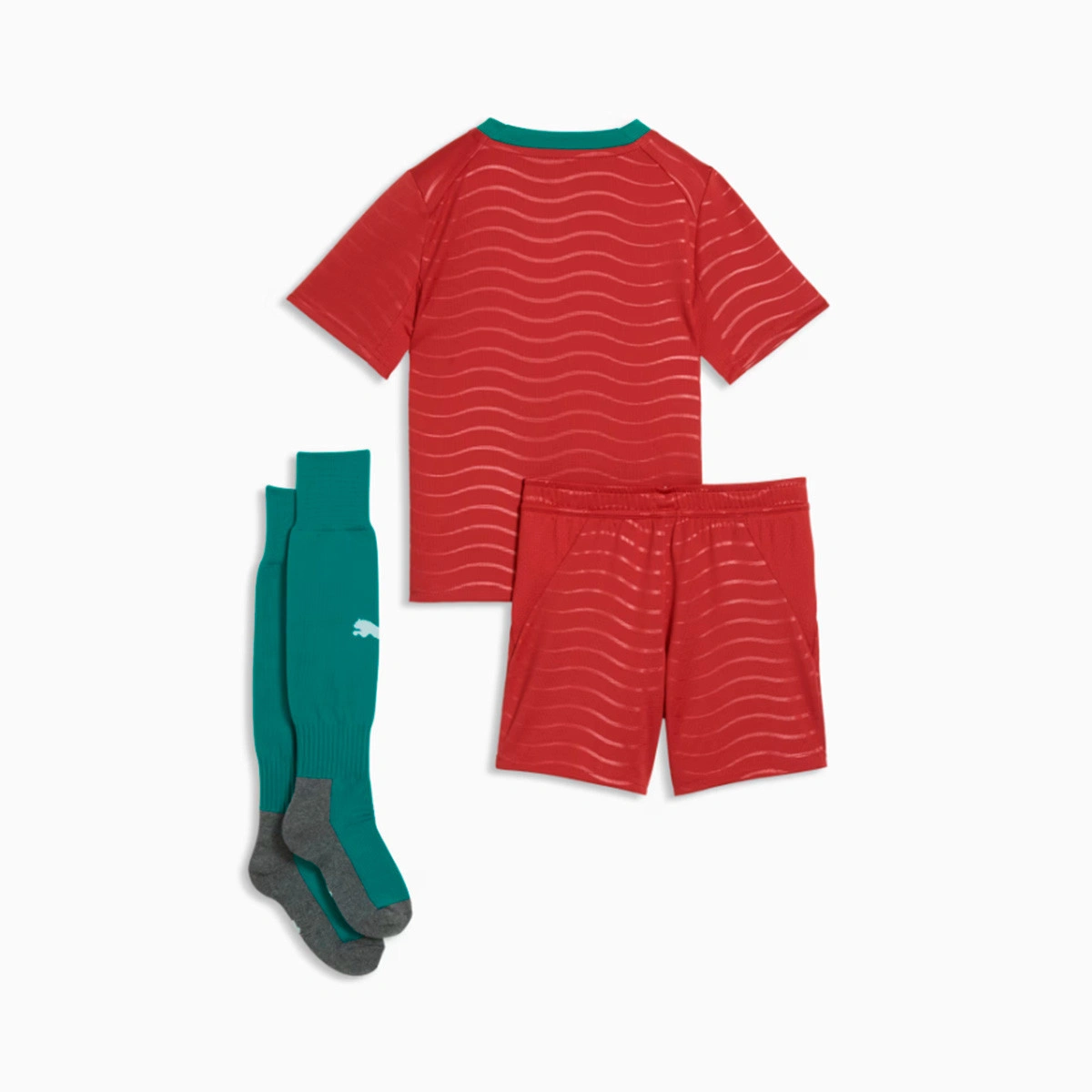 Conjunto Puma Portugal Primeiro Equipamento Mundial 2026 Criança