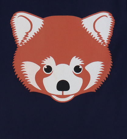 DYR-Cph Kjole - Dyrzanzi - Dk Navy Rød Panda