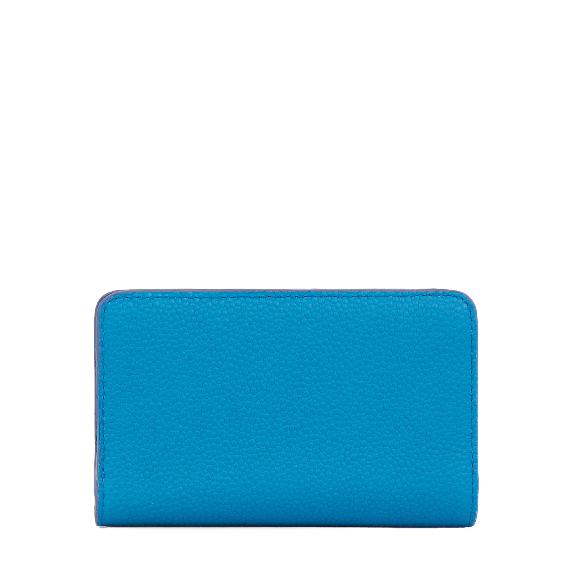Portefeuille rectangulaire compact zippé Ninon de Lancel-Cobalt