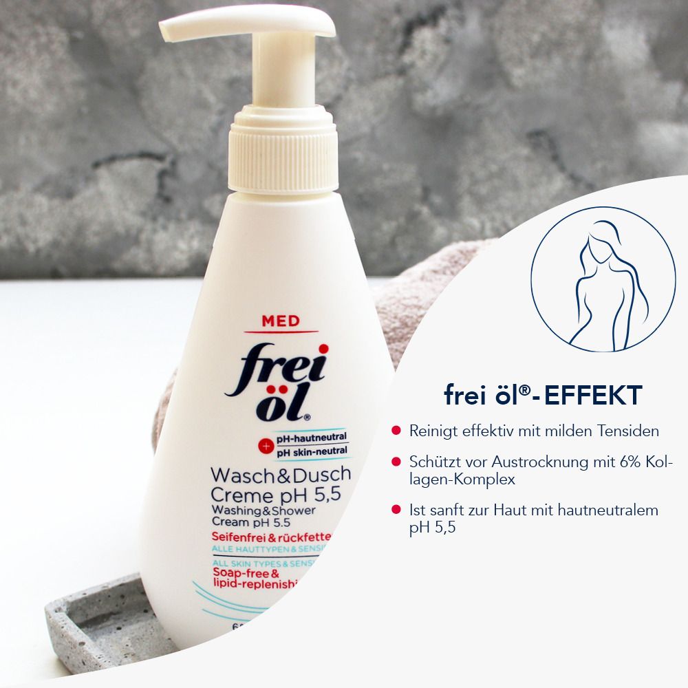 frei öl® Wasch&DuschCreme pH 5,5