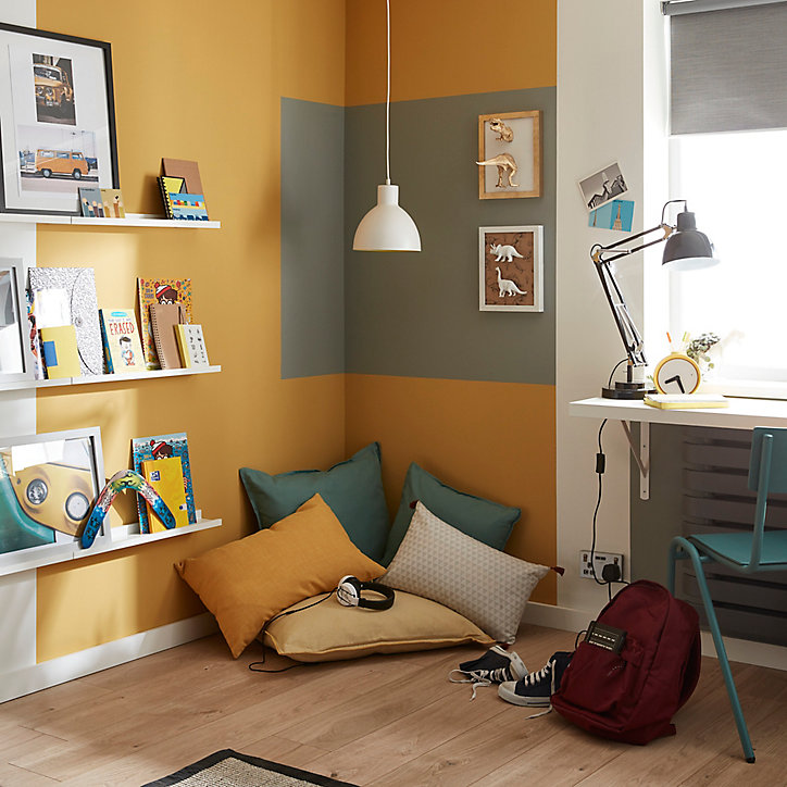 Peinture GoodHome Respiréa jaune Chueca satin 2,5L