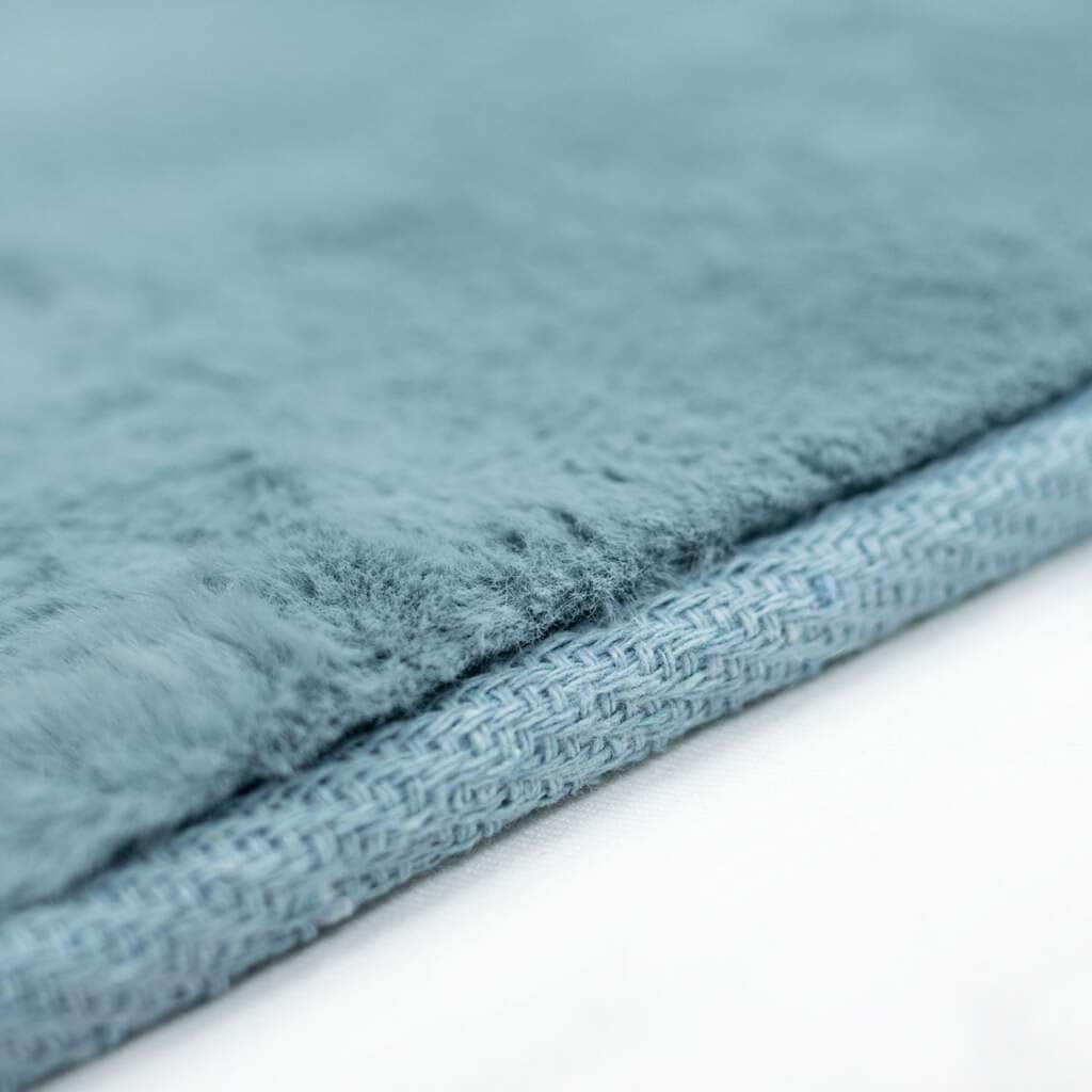 Carpet City Hochflor-Teppich »TOPIA 400« rechteckig 21 mm Höhe Kunstfell-Teppich mit Kaninchenfell-Optik, Haptik, Schlafzimmer