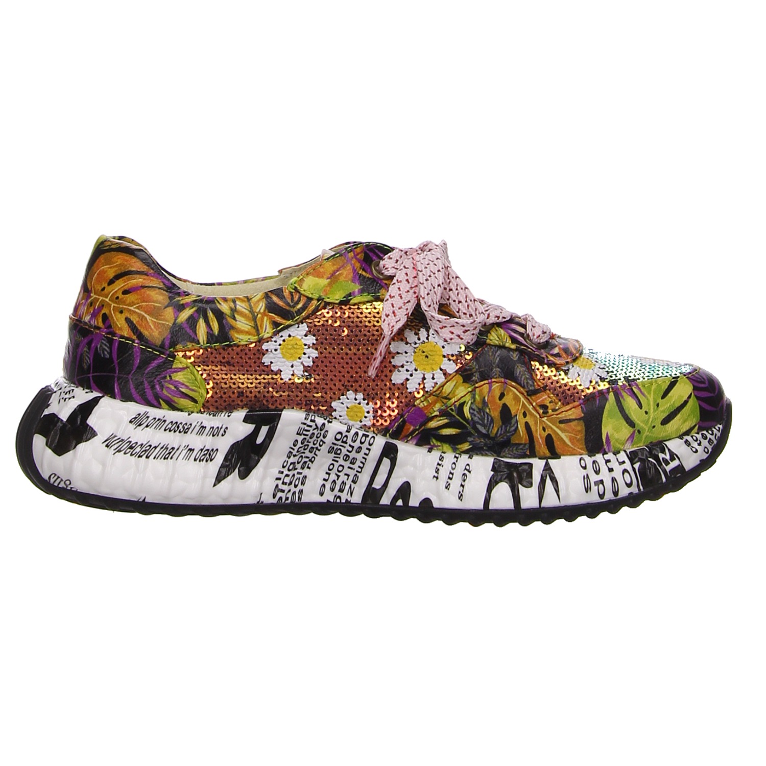 Laura Vita Sneaker bunt gelb/orange