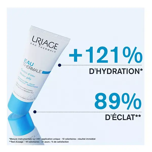 Água Termal Uriage em Gel Hidratante para Pele Normal a Mista 40ml