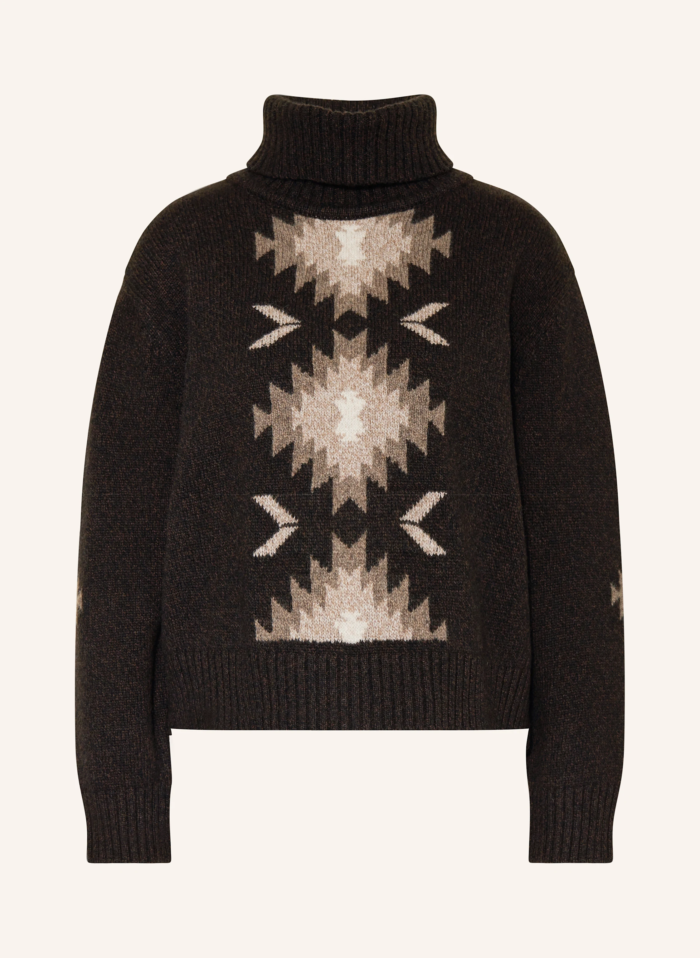 WE NORWEGIANS Rollkragenpullover HOVDEN aus Merinowolle
