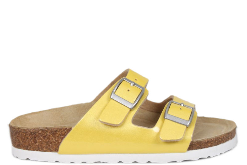 ROOTS SANDAL GUL METALLIC
