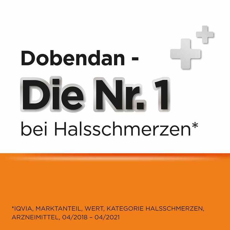 Dobensana Orangengeschmack 1,2 mg / 0,6 mg Lutschtabletten, 16 St