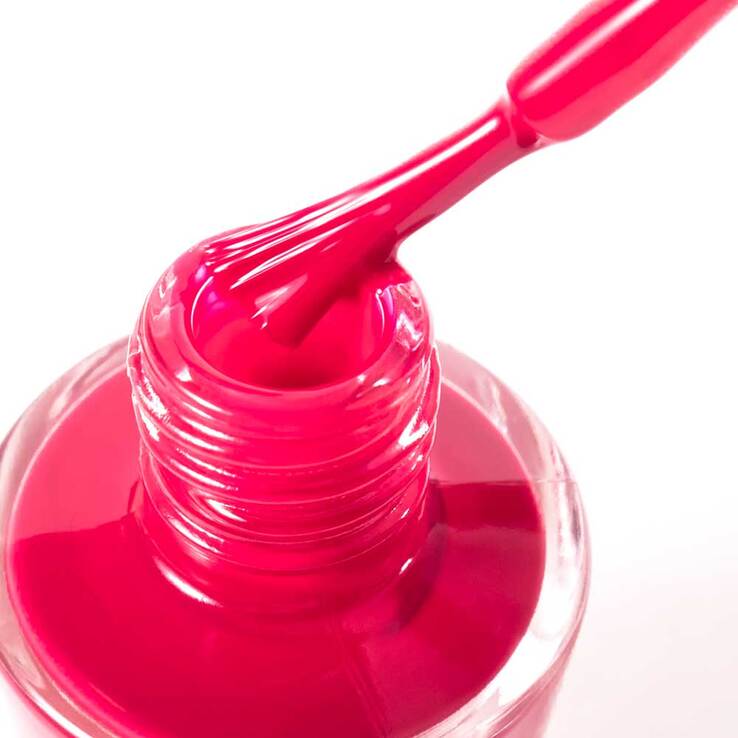 Meme Nagellack mit Silicium himbeere 05, 10 ml