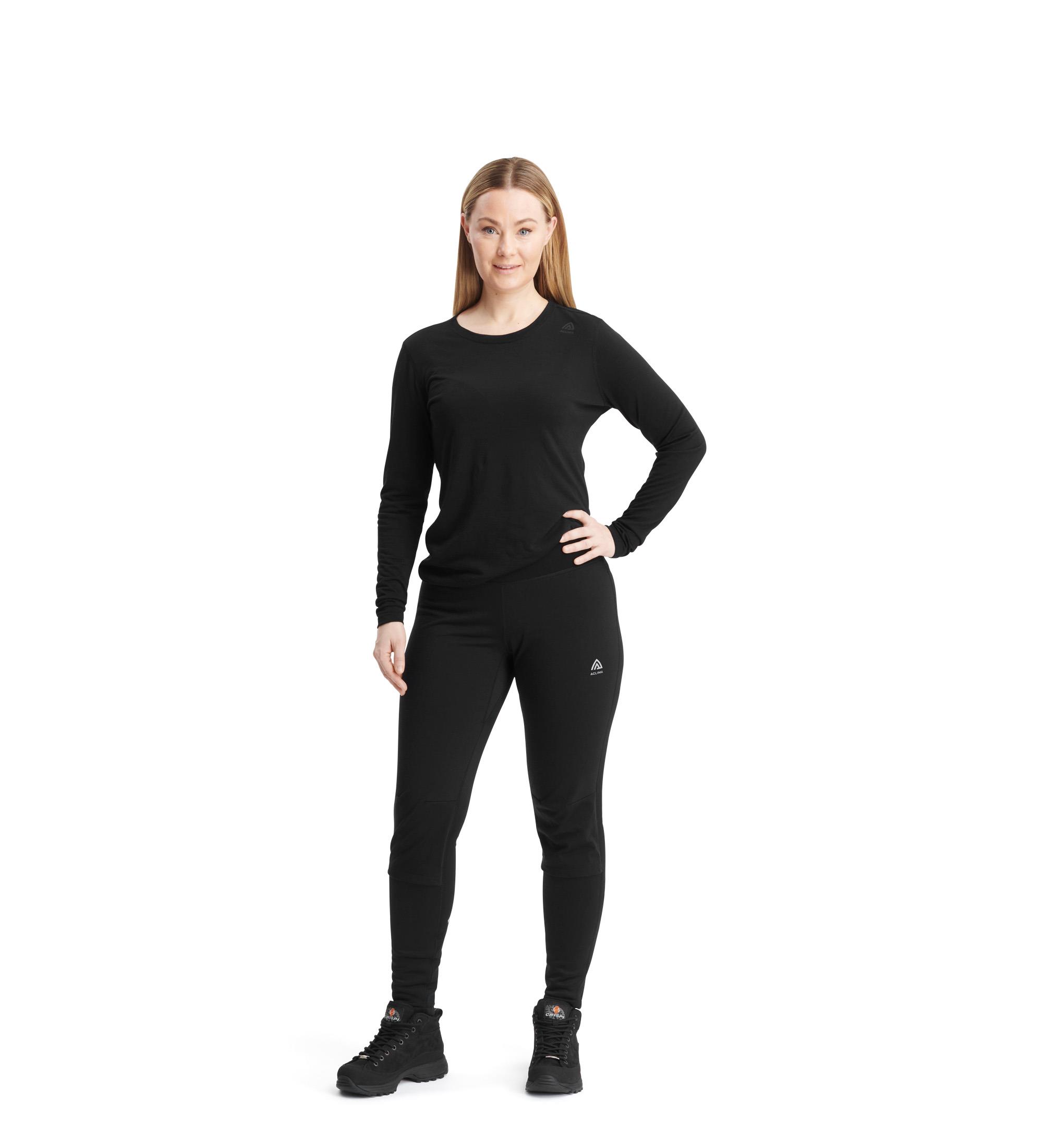 Aclima WoolShell Sport Tights Womens Black