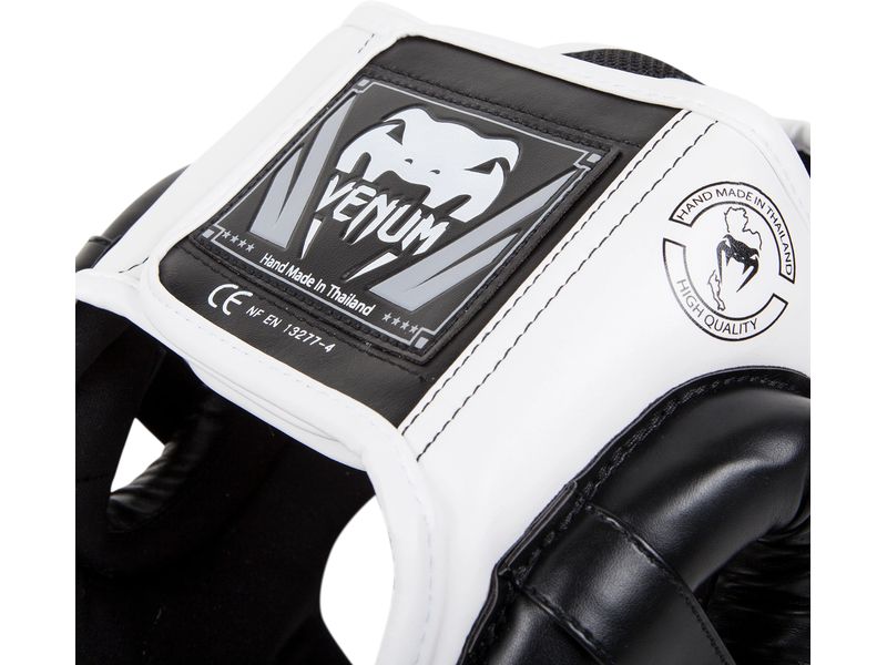 Venum Challenger 2.0 Headgear Schwarz/Weiss Kampfsport Kopfschutz