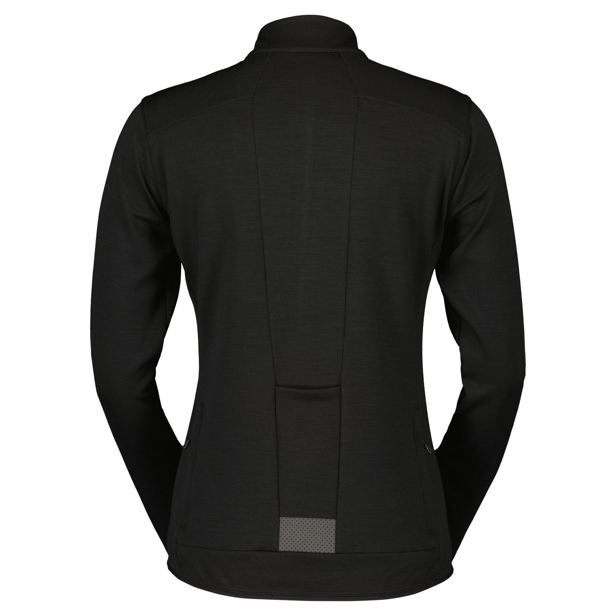 SCOTT Gravel Merino Warm Langærmet Jersey Sort til Kvinder