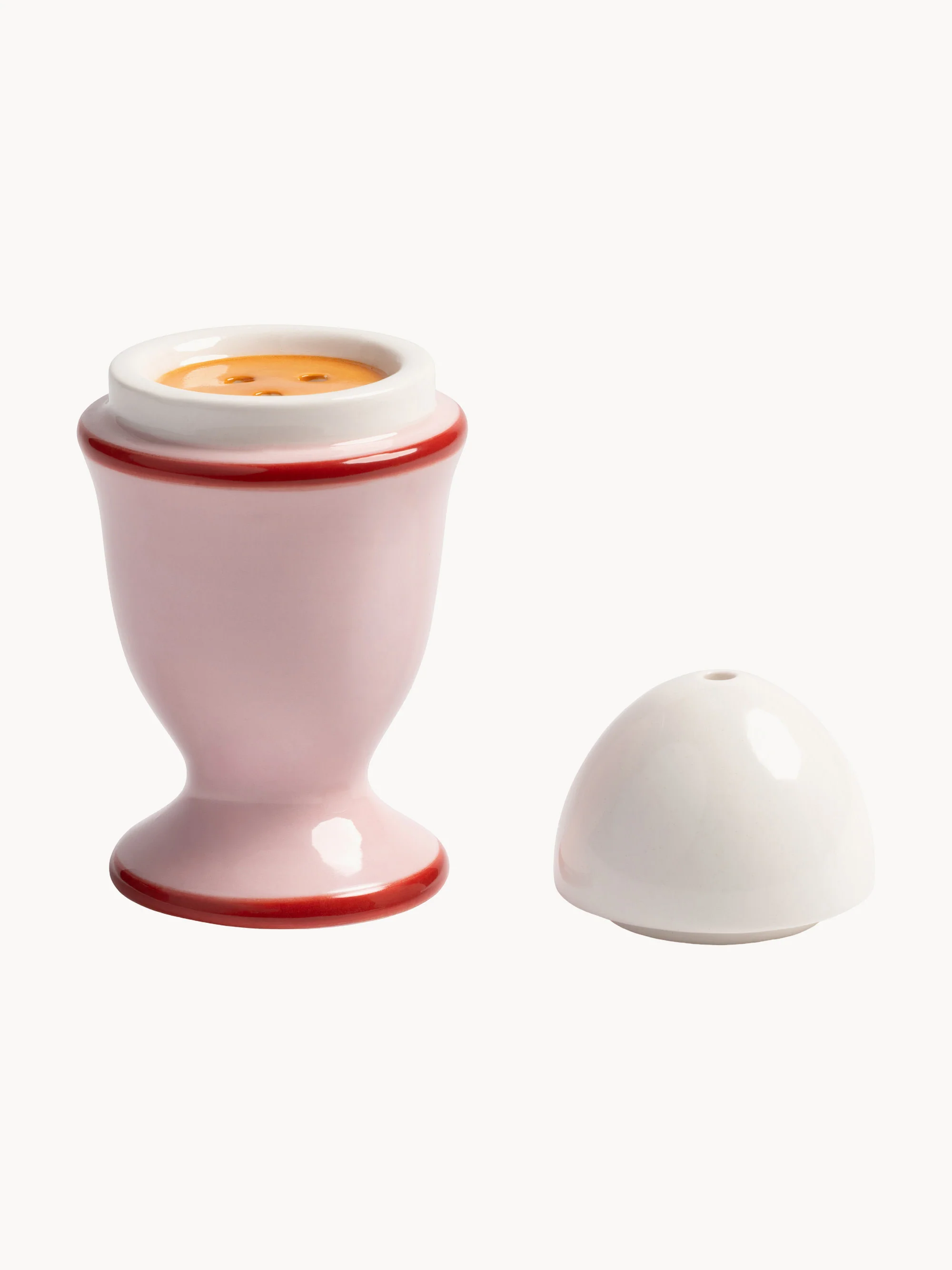 Handgemaakte zout- en pepermolen Egg, 2-delig
