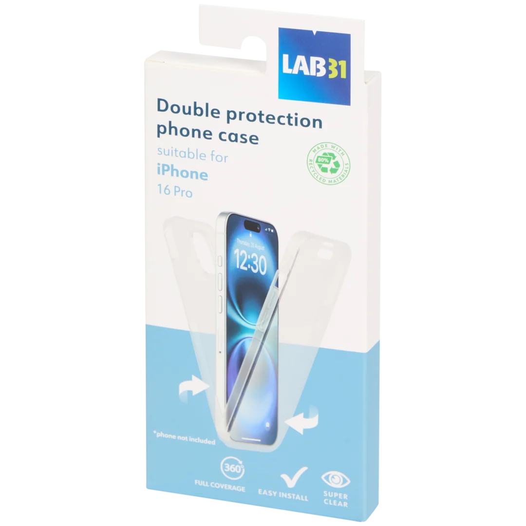 Lab31 telefoonhoesje met dubbele bescherming Geschikt voor iPhone | diverse varianten