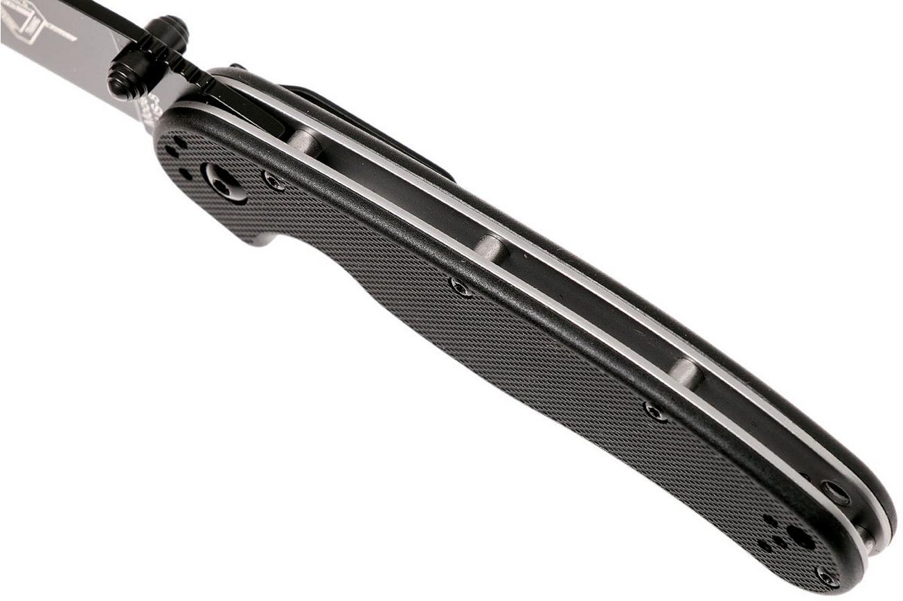 Ontario RAT-2 BP plain edge zwart, 8861