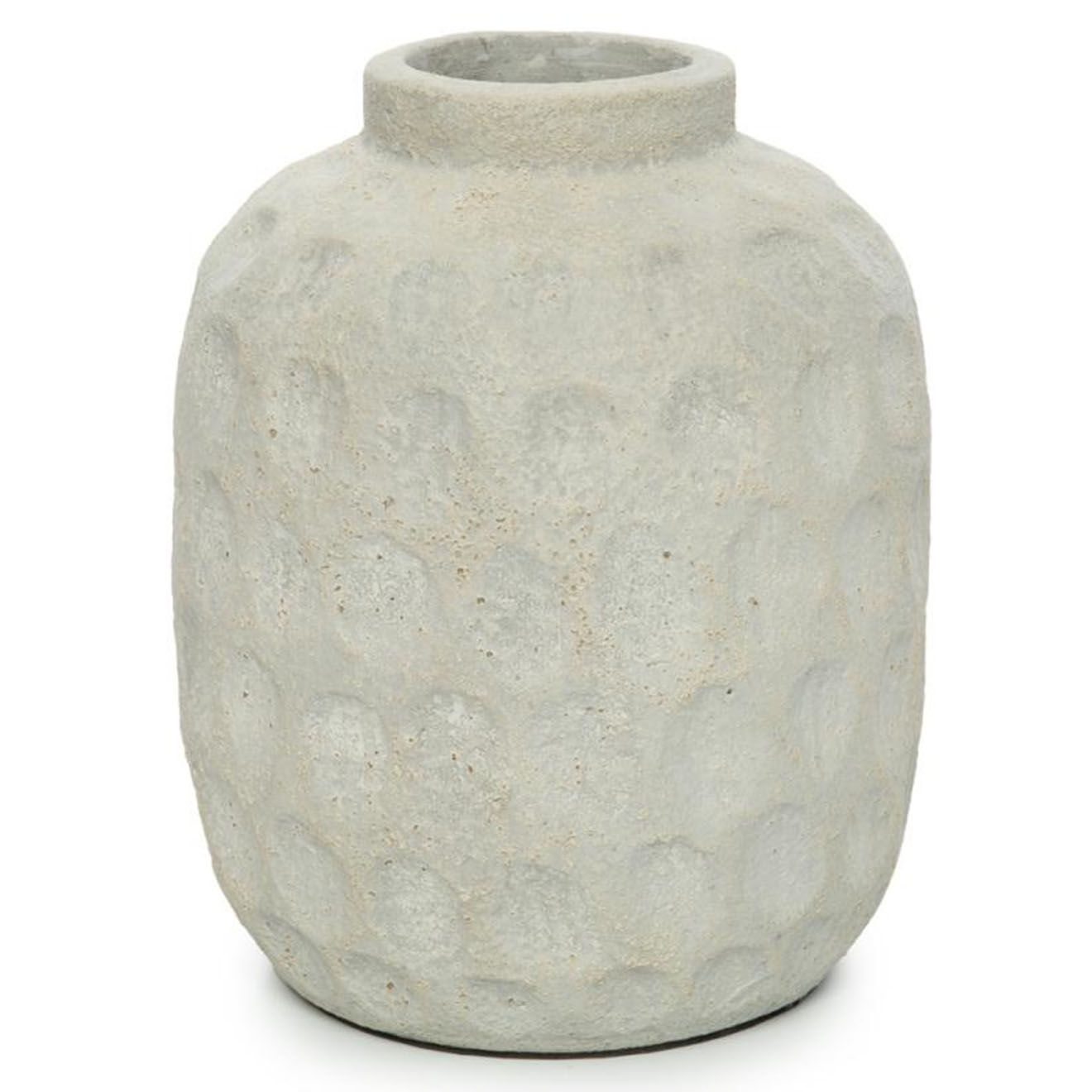 Bazar Bizar Vase Trendy L gris - D.20xH.22 cm